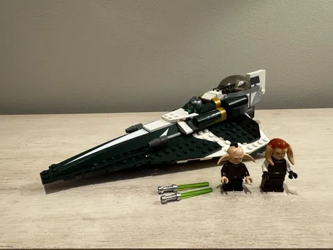 LEGO Star Wars 9498 Saesee Tiin's Jedi Starfighter Clone Wars No Cracks