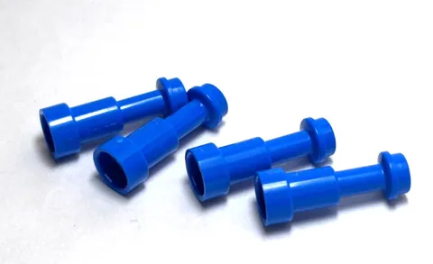 Lego - Minifigure Utensil - Lot of 4 - Blue, Telescope