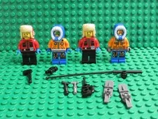 Lot Lego CITY Town Arctic minifigures Explorer Hats Tools AC88