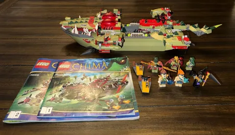 LEGO Legends of Chima 70006 Cragger's Command Ship Complete w/ instructions