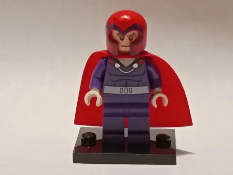 Magneto DARK PURPLE SUIT 76022 X-Men Super Hero LEGO® Minifigure