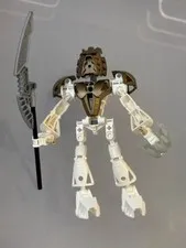 LEGO BIONICLE: Takanuva (8596) Complete figure Only Glitter Kanohi Avohkii Rare