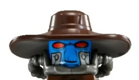 LEGO Star Wars - Rare Original - Cad Bane - Head Hat & Breathing Apparatus - New