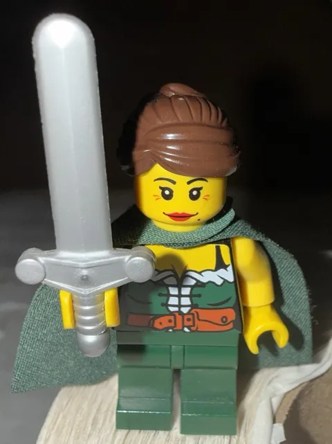 Lego Castle Minifigure Chess Queen Dark Green cas510 Kingdoms Chess 853373