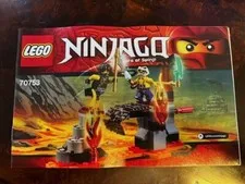 LEGO 70753 NINJAGO Instruction Manual ONLY Lava Falls
