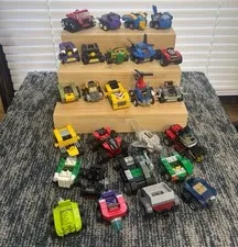 LEGO Small Vehicle Lot 20+ Cars Trucks Racing Vehicles Mixed Sets