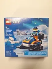 LEGO CITY: Arctic Explorer Snowmobile (60376) Brand New 