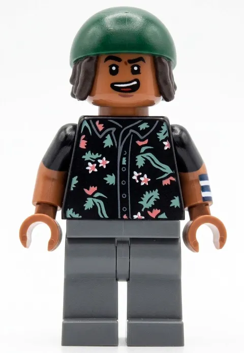 Usopp dark green bandana One Piece Lego Minifigure 75638 NEW NEVER ASSEMBLED