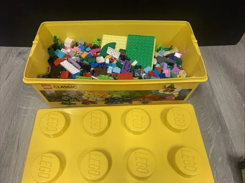 LEGO Mixed 1.7kg Pieces Large Bundle of Bricks and Accessories Pieces Job Lot