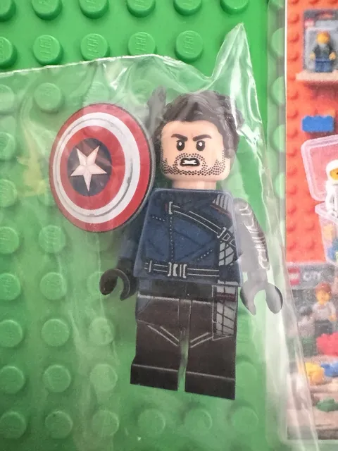 Lego Marvel Studios Bucky Barnes Minifigure 71031 New Winter Soldier