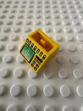 LEGO Slope, Inverted 45 2x2 w Flat Bottom Pin with Screen with Target 3660pb003