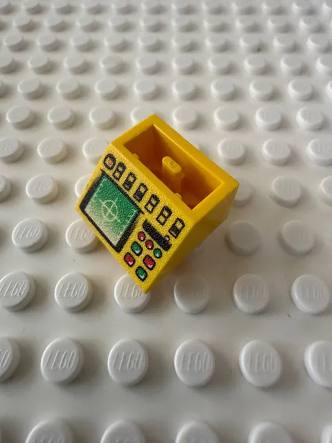 LEGO Slope, Inverted 45 2x2 w Flat Bottom Pin with Screen with Target 3660pb003