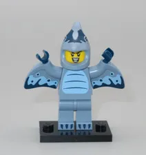 LEGO Series 27 Pterodactyl costume dinosaur New taken out of package minifigure