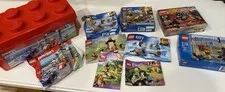 Lego Sets + Plastic Container
