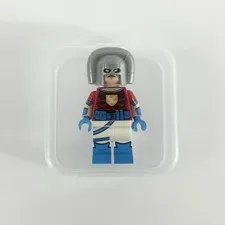 LEGO DC Comic Carbon Bricks Custom The Peacemaker Pad Printed Minifigure