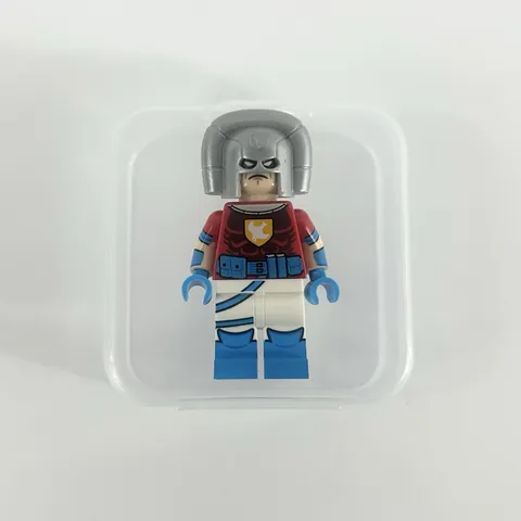 LEGO DC Comic Carbon Bricks Custom The Peacemaker Pad Printed Minifigure