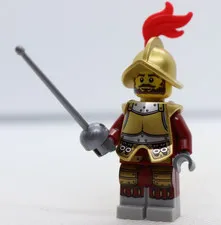 Conquistador Series 8 CMF Medieval Pirate Warrior LEGO® Minifigure Mini Figure
