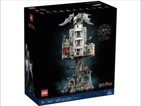 New Sealed LEGO Harry Potter 76417 Gringotts Wizarding Bank-Collectors' Edition