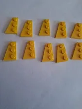 No 384 10x Lego Wedge Plate 43723 Left. 2x3 Yellow