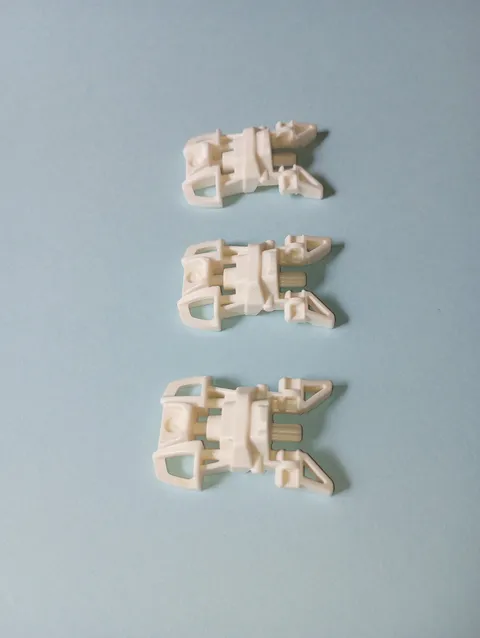 3 pieces Bionicle Lego 87791 White Foot Feet with Axle Connector WYSIWYG IRL