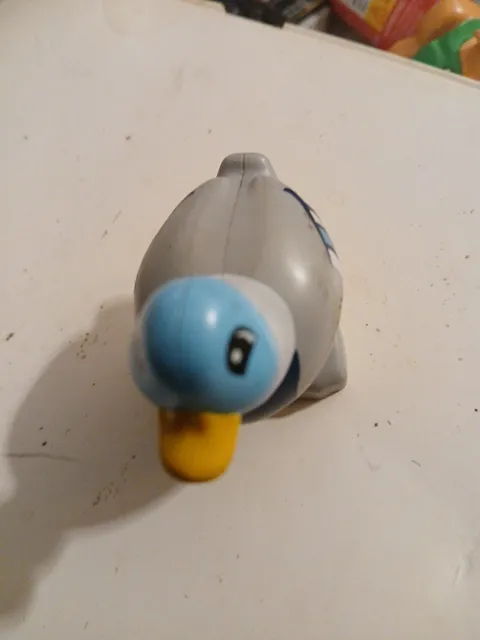 Lego Duplo Mallard Duck Bird W/ Blue Head Pet House Zoo Yellow Beak Forest