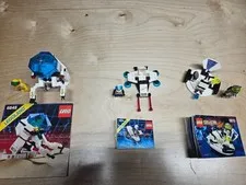 Lego Space LOT of 3 sets 1974 Star Quest, 6848 Strategic pursuer, 6815 Hovertron