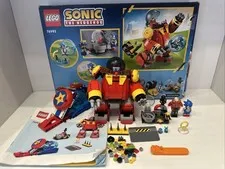 Lego Sonic the Hedgehog 76993 Sonic vs. Dr. Eggman's Death Egg Robot Open 99%