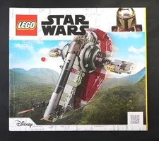 Lego STAR WARS Original Set INSTRUCTION GUIDE Manual SLAVE One 75312