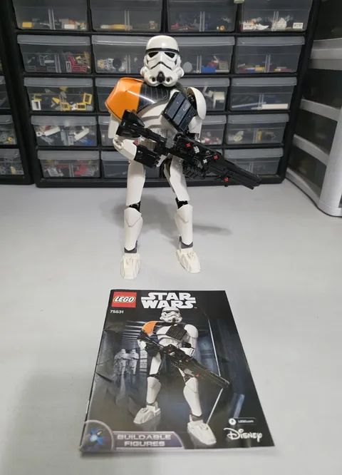 Lego 75531 Lego Star Wars Stormtrooper Commander Buildable Figure - Complete