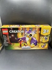 LEGO Creator 31125 Fantasy Forest Creatures 175 pcs Ages 7+ 3-in-1 Box