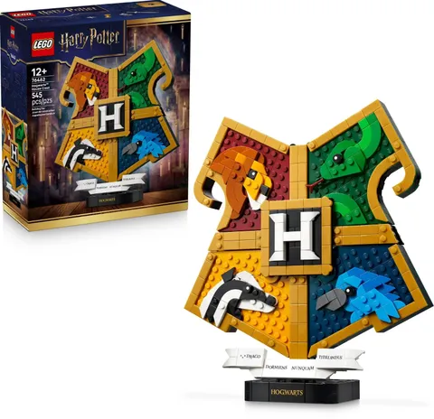 LEGO Harry Potter Hogwarts House Crest Toy 76462