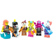 Lego Vidiyo Minifigure Collection - 6 Concert Figures Accessories & Instruments