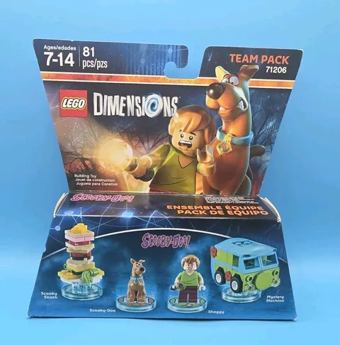 LEGO Dimensions Scooby-Doo! Team Pack 71206 Mystery Machine Shaggy New