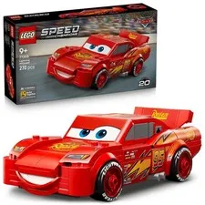 LEGO Speed Champions 77255 Lightning McQueen Race Car Building Toy Set