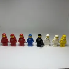 LEGO Classic Space Astronaut Spaceman Minifigure Lot Vintage 1980’s