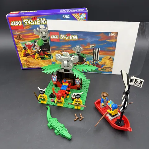 LEGO Islanders 6262 King Kahuka's Throne Complete w/ Box and Instructions
