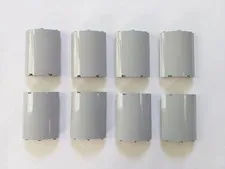 Lot of 8 LEGO Cylinder Quarter 4x4x6 (30562) - Old Light Gray