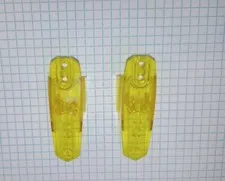 2 Lego part 90636 Trans Yellow Size 8 Hero Factory Armor with Ball Joint Socket