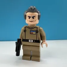 Lego Star Wars Grand Moff Wilhuff Tarkin - Dark Tan Uniform sw0741 Set 75150