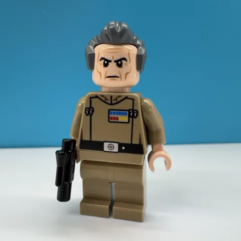 Lego Star Wars Grand Moff Wilhuff Tarkin - Dark Tan Uniform sw0741 Set 75150