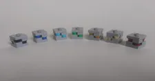 LEGO ~ Minecraft ~ Ore Blocks ~ 8 ~ Diamond, Emerald, Iron, Copper, Gold, etc.