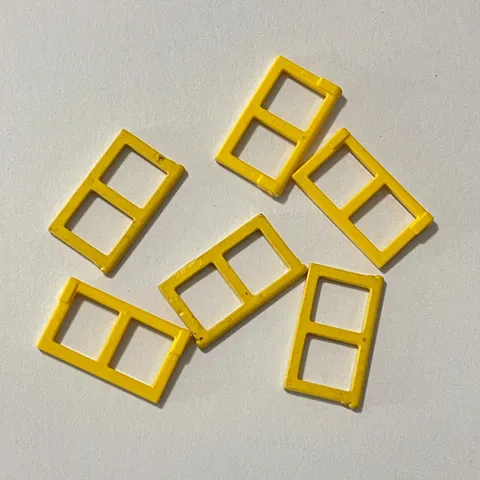 Lego 60608 Yellow Replacement Add-on Parts Pieces Lot of 6