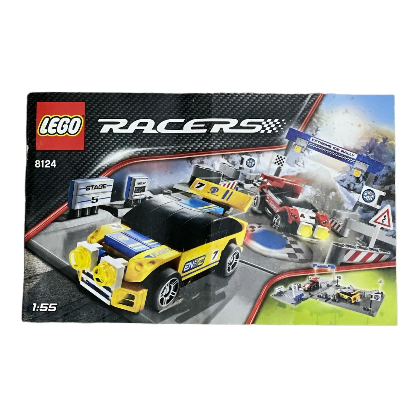 LEGO Racers 8124 Ice Rally Instruction Manual ONLY
