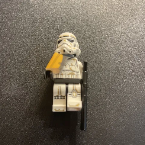 LEGO Star Wars Episode IV 9490 Sandtrooper Orange Pauldron Minifigure Only