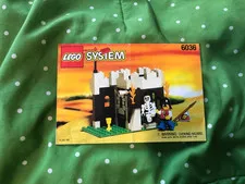 Lego 6036 manual instructions only good condition