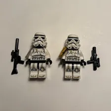 LEGO Star Wars Sandtrooper Minifigures sw0364 & sw0383 Lot of 2 from Set 9490