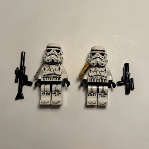 LEGO Star Wars Sandtrooper Minifigures sw0364 & sw0383 Lot of 2 from Set 9490
