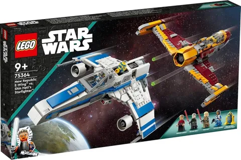 LEGO Star Wars 75364 Republic E-Wing vs. Sith Hati Starfighter Set New