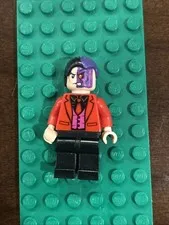 LEGO Two-Face Minifigure In Red Suit Jacket