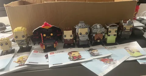 Lego Lord Of The Rings LOTR Brickheadz Lot RETIRED-ALL 8 👀 FRODO GANDALF MORE